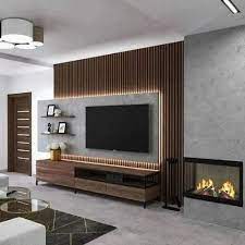 Wall Mount Plywood Upvc Tv Cabinet At