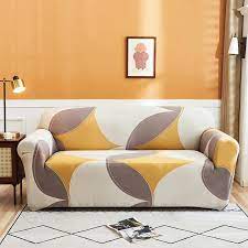 Three Seat Sofa Cover Off White Sweet