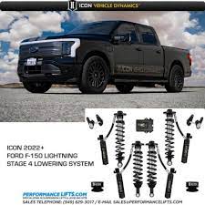 Icon 2022 Ford F150 Lightning Lowering