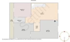 1200 Sq Ft Corner Site With 3bhk House