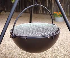 Cowboy Cauldron Fire Pit And Grill
