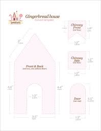 8 Gingerbread House Templates