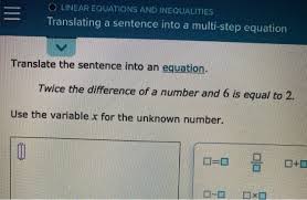 O Linear Equations And Inequalities