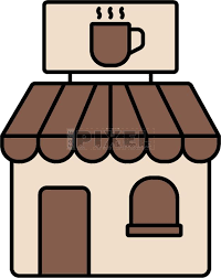 Icons Coffee Icon In Brown Color