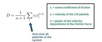 Lagrangian Mechanics With Friction A