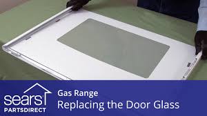 Oven Door Glass In A Gas Range