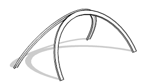 model curved beams in revit 8020 bim