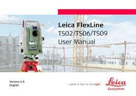 Leica Flexline Ts02 Ts06 Ts09 User