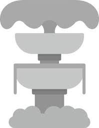 Water Fountain Vector Art Icons And