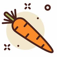 Carrot Garden Vegetable Icon