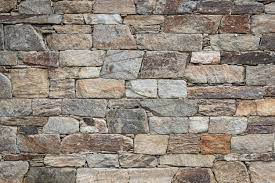 Dry Masonry Stone Wall Background Texture