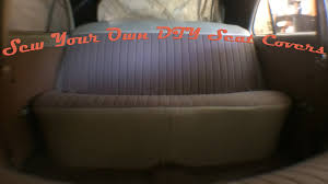 Sew Your Own Seat Covers Aaron Starnes