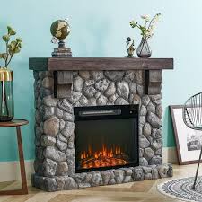 In Freestanding Electric Fireplace