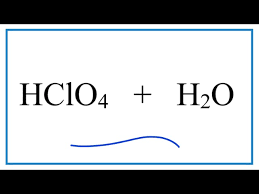Hclo4 H2o Perchloric Acid Plus Water