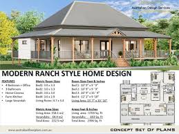 Ranch House Plans 4 Bedroom Office