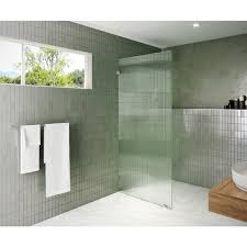Single Panel Frameless Shower Door