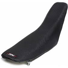 Black Gripper Seat Cover For Motocross