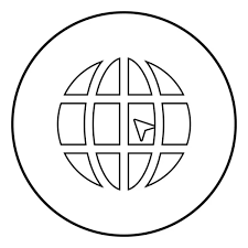 Internet Globe Symbol Vector Images