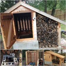 Creative Ideas Diy Cedar Smokehouse