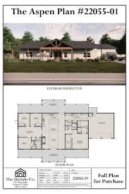 4 Bedroom Barndominium Floor Plan With