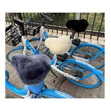 Sheepskin Bike Seat Cover Hide Rugs