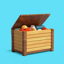 Crate Icon Game Design Psd High