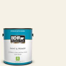 1 Gal Gr W15 Palais White Satin Enamel Low Odor Interior Paint Primer