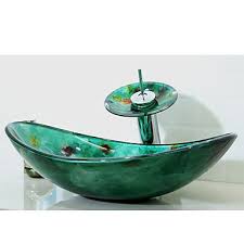 Tempered Glass Vessel Sink