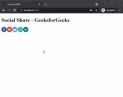 Social Share Ons In Nextjs