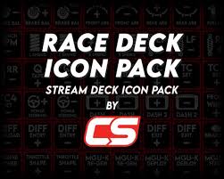 Race Deck Sim Racing Stream Deck Icon