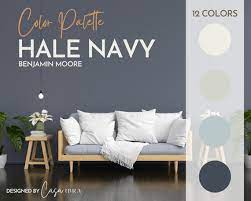 Hale Navy Paint Color Palette Benjamin