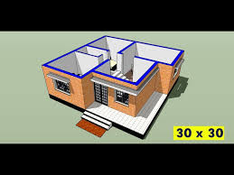 900 Sq Ft 3d House Plan