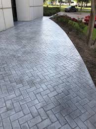 Pathway Concrete Patio Stamped