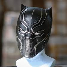 Black Panther Helmet Life Size Scale