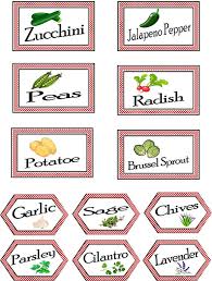 Vegetable Herb Garden Markers Diy