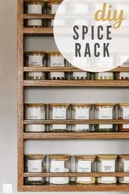 Diy Spice Rack With Free Woodworking