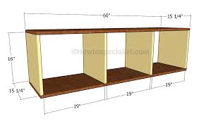 Mudroom Bench Plans Howtospecialist