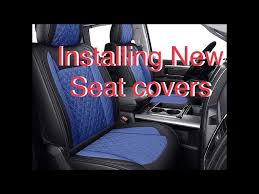Universal Fit Seat Cover Installation