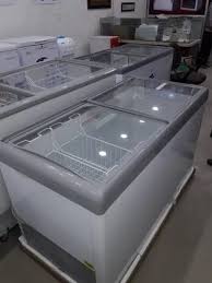 Double Door Western Glass Top Freezer