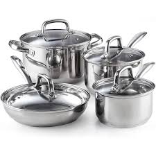 8 Piece Stainless Steel Cookware Set