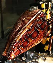 Metal Flake Power Motorcycle Painting