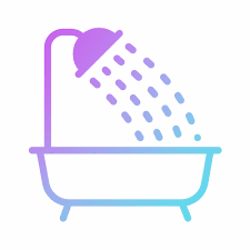 Shower Gradient Wired Lordicon