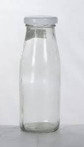 Metal 200 Ml Milk Glass Bottle At Rs 7
