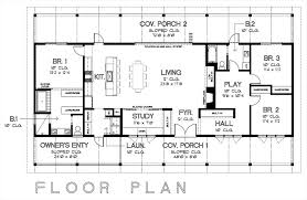 Ranch Style House Plan 3 Beds 2 Baths