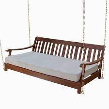 Solid Wood Outdoor Porch Swing Daybed