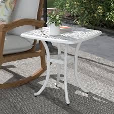 Outsunny 21 Square Outdoor End Table