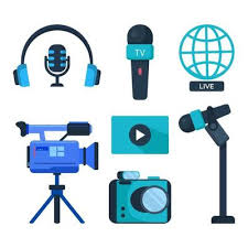 Mass Media Vector Art Icons And