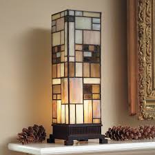 Arts And Crafts Stained Glass Lamp 110