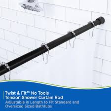Straight Tension Shower Curtain Rod