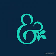 Ampersand Logo Decorative Creative